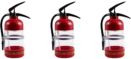 VENOAL 3X 2L Feuerlöscher Wein Getränkespender Party Wasserspender Bierfässer Bar Getränke Alkohol Getränkespender