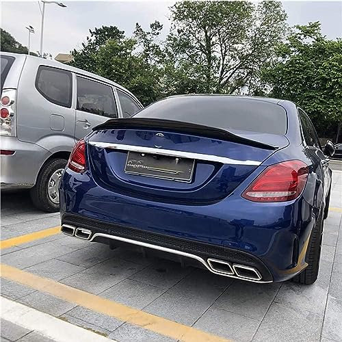 LUISAS Auto Heckspoiler Spoiler für Mercedes-Benz W205 C-Klasse C180 C200 2015 2016 2017 2018,Kofferraum Spoiler Kofferraum Flügel Spoiler Lip, Auto Dekoration Zubehör