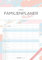 Alpha Edition - Familienplaner Pastell 2025 Familienkalender, 29,7x42cm, Kalender mit 5 Spalten, Ferienterminen, viel Platz für Notizen und bunten Illustrationen für jeden Monat