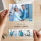 Transparent Gift Placa Collage de Fotos con Textos personalizada. Placa de metacrilato con Base o Marco. Regalos Originales para Parejas. Regalos personalizados para San Valentín y Aniversario