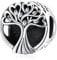 Eusense Albero della Vita Charms in argento 925 Albero della Vita Bead per Bracciale Pandora, Charms di famiglia per Bracciale Europeo