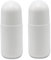 Rouler les bouteilles, 2pcs 50 ml bouteilles de roller-ball vides rechargeables, récipient à billes à rouleau en plastique à l'épreuve des fuites, bouteilles à rouleaux de bricolage portables pour le