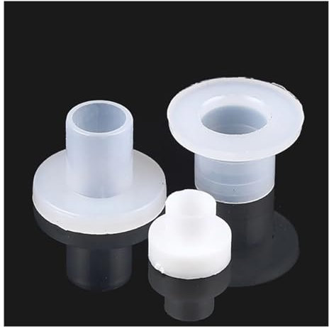 10/100 pezzi rondella in nylon a forma di T/manicotto a vite concavo convesso in plastica particella isolante/guarnizione a gradino a forma di T M3 M4 M6 M8 M10 M12(10pcs 10x12x20)