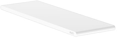 Keuco Rose Duschablage 32,8 cm, ohne Bohren, Aluminium weiß matt, Made in Germany, inkl. Klebeset und Schraubset, Duschregal zum Kleben oder Schrauben