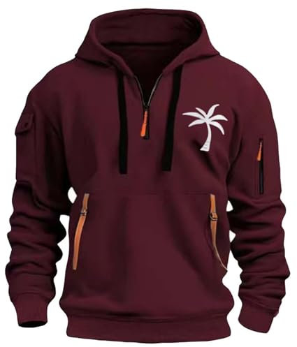 JUZILO e 2024 Elektronik e Meine abonnements frühere en von Mir bei 2024 Mein Bestellhistorie s des Tages Räumung Herren Weihnachtspullover Hoodie