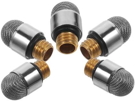 LIFKICH 5pièces Embouts De Stylet Universels Conducteurs Fibre Mesh pour Écrans Tactiles Remplacement Compatibles avec Stylets Capacitatifs
