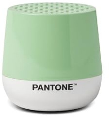 Lexon Mini Altoparlante Bluetooth Portatile MINO+, Micro Vivavoce e Scatto Selfie, Ricaricabile Senza Fili per PC e Smartphone (Verde Pastello)