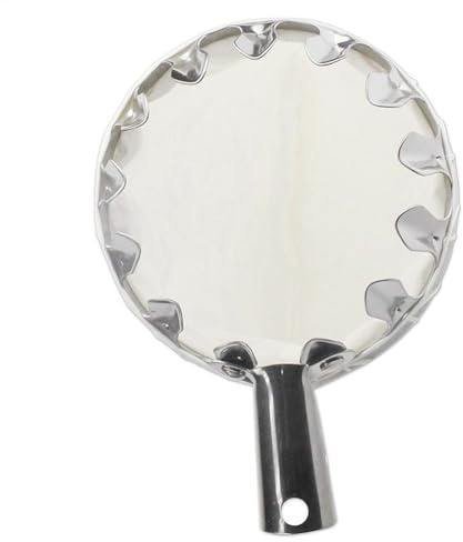 Qiaonan Obstpflücker Erntehelfer, Metall Apfelpflücker mit Stoffbeutel, tragbar Obstpflücker, Landwirtschaftliches Gartenzubehör für Ernte, Apfel, Zitrus, Birne, Pfirsich