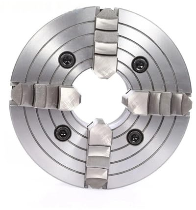 Drehfutter, 200 mm, 4-Backen-Einzelfutter, K72-200, Metall-Drehfutter, Rollfutter