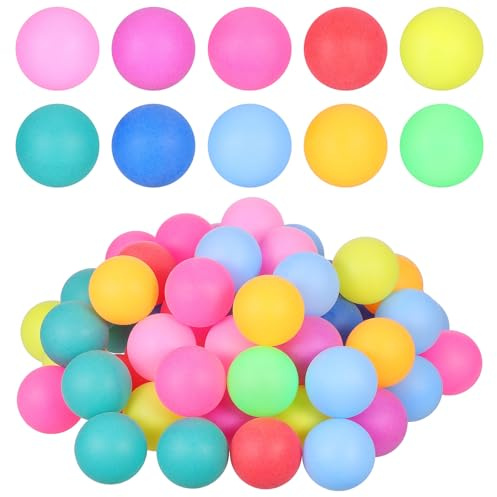 Bunte Lottokugeln 150stücke Kunststoff 40mm für Weihnachten Event | ABS Kunststoff, Glatte Oberfläche, 4x4x4cm, für Losspiele, Deko, Haustiere und Bastelprojekte