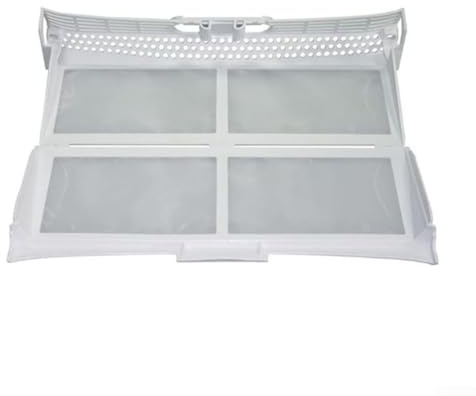 Filtro Fluff per asciugatrice - Filtro di ricambio in plastica compatibile con Bosch, Siemens, Neff, Constructa (ad es. Avantixx 7/8, IQ100, Logixx 8, Series 4) (1 PACK)