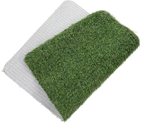 Toddmomy Artificial Grass Front Door Mat Artificial Grass Outdoor Rug Outdoor Rug Green Polypropylene Fiber No Daily Maintenance Lifelike Decor for Entryway