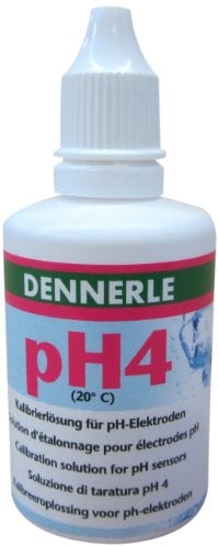 Dennerle pH-Eichlösung pH4-50 ml - Prüflösung für pH-Elektroden