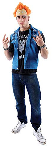 ORION COSTUMES Men's Vyvyan Basterd The Young Ones Fancy Dress