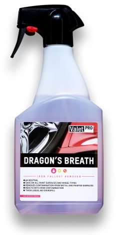 ValetPRO - Dragon's Breath - Flugrostentferner - 500ml - für Chrom-, Stahl-, und Alufelgenreiniger zur Motorrad-, Fahrrad, oder Autofelgen