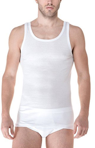 Fragi 1240 Canottiera, Bianca, Large (Taglia Produttore:5/L) (Pacco da 3) Uomo