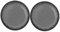 sourcing map 6.6 inch Metal Mesh Round Car Woofer Cover Speaker Grill Black 2 Pcs