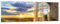Panorama Bilder auf Glas 160x50cm Glasbild Wasserfall Natur Park Sonne Groß XXL Wanddeko Bild im Glas Schlafzimmer Küche Wandbilder Dekoration Wohnzimmer Modern Wand Kunstdruck Art GAB160x50-2716