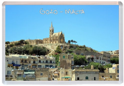 Gozo - Malta - Jumbo Fridge Magnet - Gift/Present/Souvenir