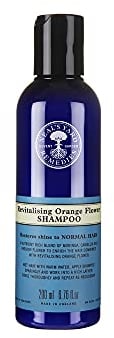 Neal's Yard Remedies Revitalising Orange Flower Shampoo, Nutrient Rich, Adds Natural Shine To Hair, Cruelty-Free, 200 ml