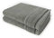 WohnDirect Handtuch Set 2 teilig - 2 Handtücher (50x100) - Frottee 100% Baumwolle - Grau