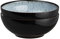Denby - Halo Cereal Bowls Set of 2 - Reactive Glaze Dishwasher Microwave Safe Crockery 820ml - Black, Grey Ceramic Stoneware Tableware - Chip & Crack Resistant Soup Bowls