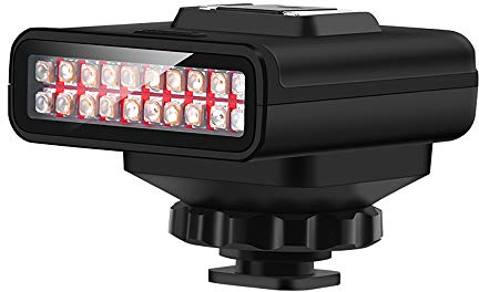 ORDRO LN-3 IR-Licht USB Wiederaufladbarer Infrarot-Nachtsicht-Infrarot-Illuminator Ersatz für DSLR-Kamera Fotografie Beleuchtungszubehör