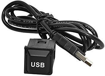 Teclink DVN USBG6 Autoradio USB Buchse Adapter Kable für VW Golf 6 / Golf/GTI/R MK5 Scirocco Rabbit Navi Radio