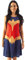DC Comics Wonder Woman Costume for Women Cosplay Dress Red OR Blue Options | Ladies Fancy Dress Party Outfit Gifts M