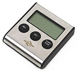KÜCHENPROFI Digital-Timer Primus, Küchentimer mit Stoppuhr, bis 99 Min. | Zeitschaltuhr, mit Magnet, Standfuß und Aufhängeöse, Stoppuhr-Funktion bis 99 Minuten, inkl. AAA-Batterie, kompakt
