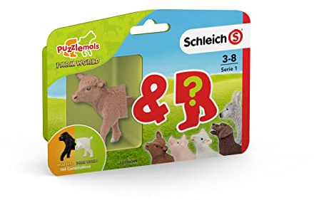 SCHLEICH Farm World Puzzle Mals 81042
