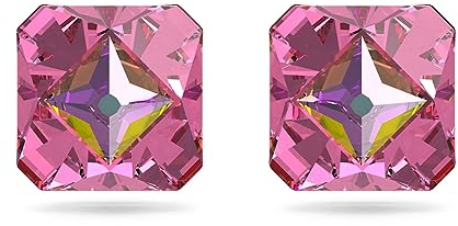 Swarovski Ortyx Ohrstecker Silber mit Rosa Zirkonia Swarovski Kristallen, 5614062