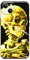 Berkin Arts Kompatible iPhone 14 Hülle Silikon Cover mit Displayschutzfolie Postimpressionismus (Vincent Van Gogh-Totenkopf mit Zigarette)