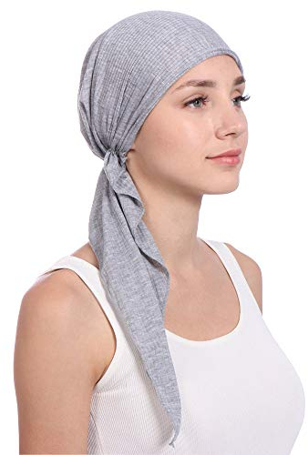 Damen Turban Beanie Hut - Weiche Schlafmütze Muslimisches Mütze Kopftuch Bandana Turban Hut Hijabs Chemomütze für Haarausfall Chemo Lange Kurzes Haar