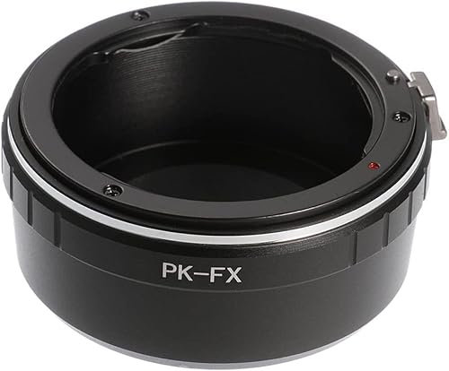 Hersmay PK-FX Lens Mount Adapter für Pentax K Objektiv auf Fuji X Mount Kamera Für Fujifilm X-H1 X-E3 X-T10 X-T1 X-T2 X-T20 X-T30 X-T40 X-Pro1 X-Pro2 X-M1 X-A1 X-A2 X-A3 X-A5 X-A10 X-A20 Kamera