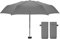 Ambra UV: paraguas con protección UV, resistente al viento, mini paraguas de bolsillo para lluvia y sol, 220 g, 18 x 5 cm gris AMBRA SMALL & ULTRALIGHT