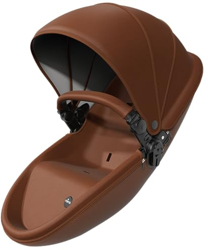 Mima Xari Kinderwagen | Frame - Black | Zitting + Kap - Camel | Starter Pack - Black