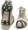 Antirutsch Schuhspikes Schuhkrallen Steigeisen Schuhe grödel grödeln Wander steigeisen Spikes Herrenschuhe Joggen Winter Kinder Damen