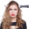 Hatstar Blutiges Messer im Kopf | Haarreif Kopfschmuck | für Halloween Zombie Kostüm | Prank Horror Haarschmuck blutig | Grusel Accessoire zu Karneval & Fasching | für Damen und Herren