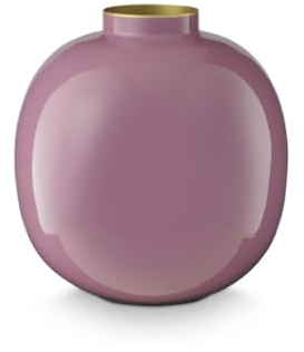 Pip Studio Home Deco Metal Vase lila 23cm