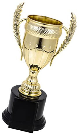 BESPORTBLE Trophée pour Garçon Et Filles Coloré en Plastique Solide Trophée De Récompense Personnalisé Prix Unique pour École Jeux Et Événements Festifs