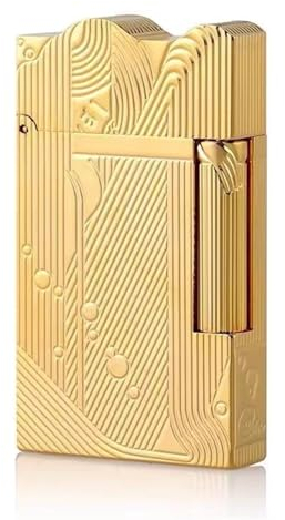 Zfgsyxb Sanji mit dem gleichen Modell „Schlafende Meerjungfrau“-Feuerzeug, Gasfeuerzeug aus reinem Kupfer, seitliche Schiebezündung, Flip-Cover-Design, einfach zu tragen