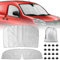 Parasol para Parabrisas Reemplazo para Renault Kangoo 2007-2024, 3 Piezas Protector de Parabrisas, Juego de Parasol Térmico Interno con Bolsa de Almacenamiento, 100% Oclusión