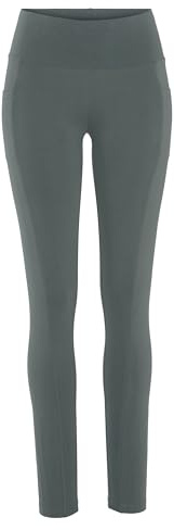 VIVANCE by Lascana Damen Leggings perfekte Baumwoll-Unterteil, mit breitem Komfortbund, super elastisch, sitzt wie eine zweite Haut, hochwertige Baumwolle