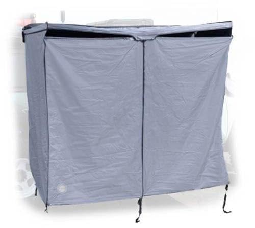 Overland Vehicle Systems Douche nomade HD et salle d'intimité avec toit – Déploiement rapide pour double personne – Tissu Oxford 420D indéchirable – Pour voiture, camion, VUS et remorque –