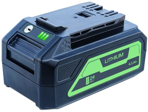 4100mAh Replacement Battery for Greenworks 24V Battery