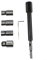 Kit de herramientas diesel del inyector 5PCS con los limpiadores del corte del carbón y el escariador para los usos diesel