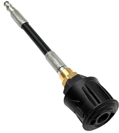 Adapter Hochdruckreiniger Bosch Nilfisk Stihl Innengewinde auf Lavor Außengewinde – Flex-Schlauch – ca. 20 cm – 180 bar – Verbindung Adapterstück für Hochdruckschlauch & Zubehör
