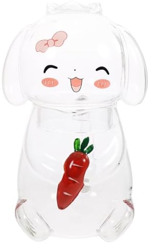 TOYANDONA Carafe à Eau Avec Tasse Verre Pour Table De Nuit Pichet à Eau De Chevet Pour Boire De Fraîche