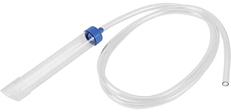 Haofy Aquarium-Wasserwechsler, PVC-Kies-Vakuum-Siphonrohr, 59 Zoll Langes Werkzeug für Mühelose Süßwasser-Sandreinigung und Wasserwechsel